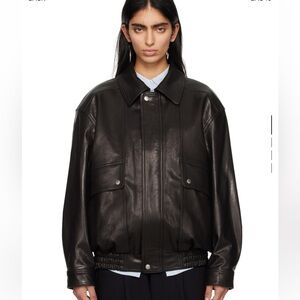 NWT Dunst Oversized Vintage Leather Jacket Large $1100